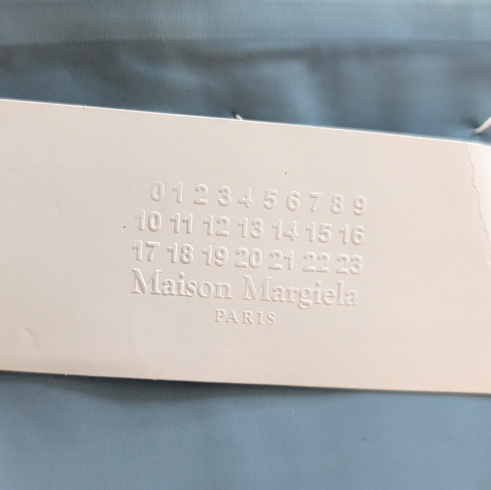 Maison Margiela FW18 Anime PVC Shopper Tote Light Blue Rare Archive NWT - Picture 10 of 11